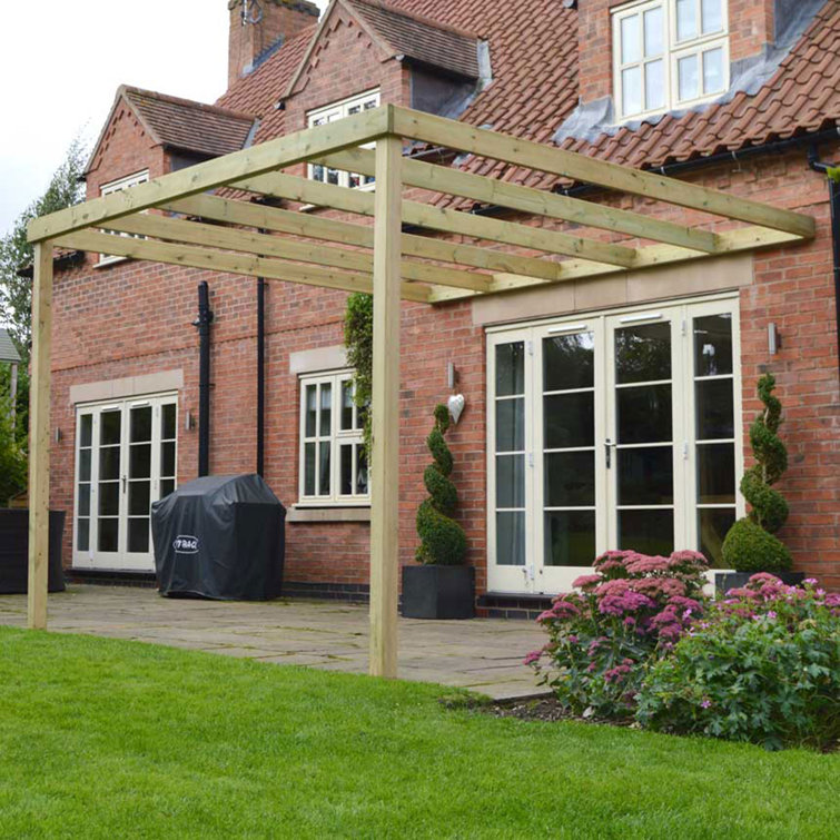 Dakota Fields Randi Manufactured Wood Pergola Wayfair.co.uk